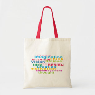 Mix Words Tote Bag