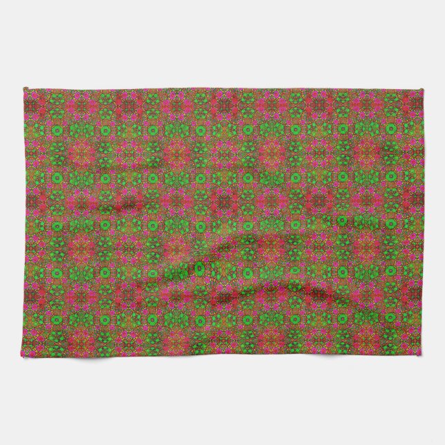 Mixcoac Trance Tea Towel (Horizontal)