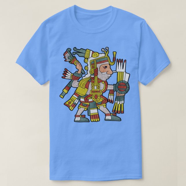 Mixcoatl Aztec God Cloud Serpent Mayan Inca Toltec T-Shirt (Design Front)