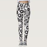 Mixed Animal Print Snow Leopard Cheetah Leggings<br><div class="desc">Leggings</div>