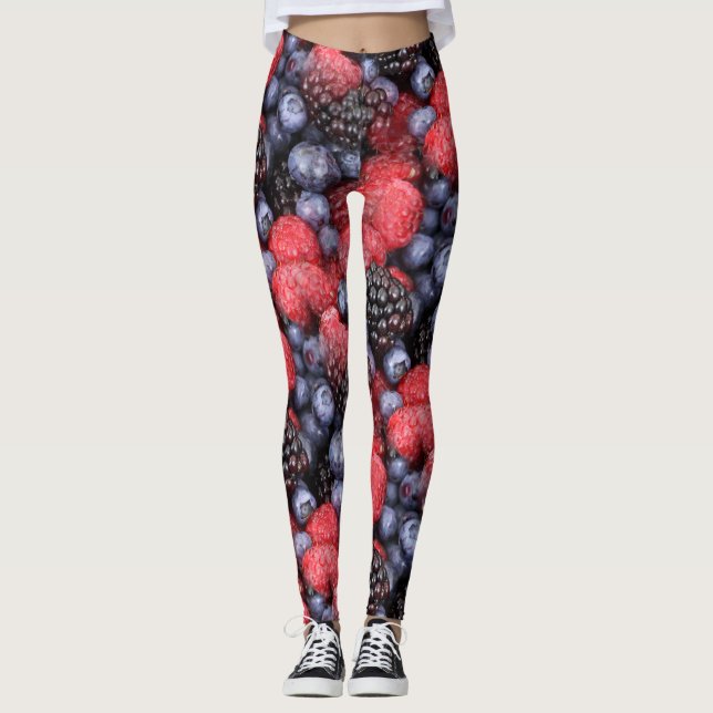 Mixed Berries Leggings (Front)