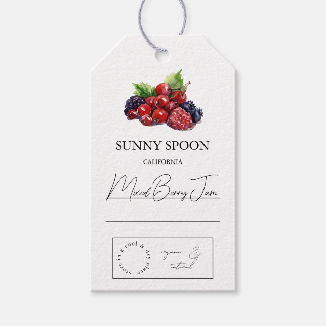 Mixed Berry Hang Tag (Front)
