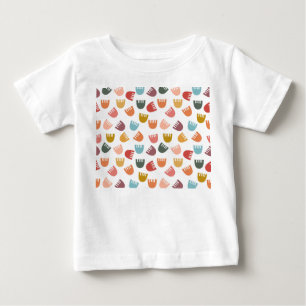 Mixed Boho Flowers  Baby T-Shirt