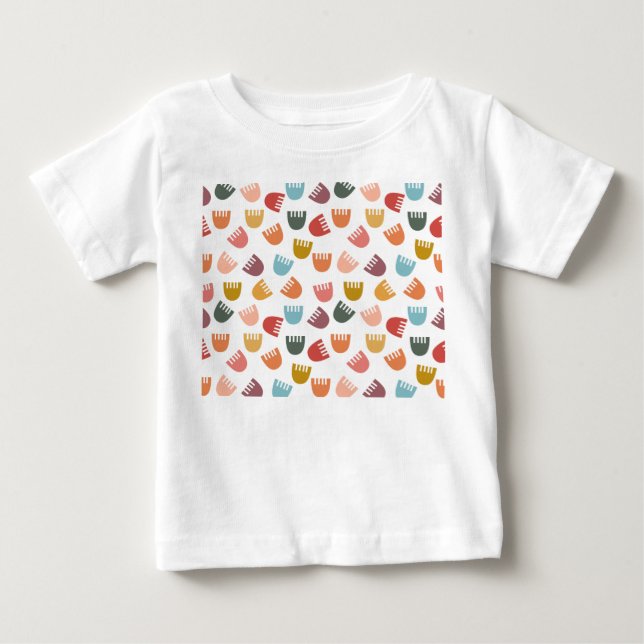 Mixed Boho Flowers  Baby T-Shirt (Front)