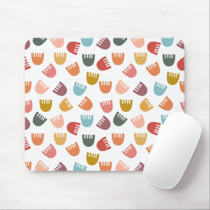 Mixed Boho Flowers  Mouse Mat