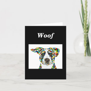 Mixed Breed Dog Note Card