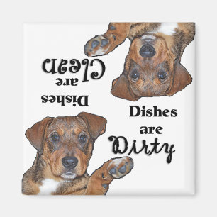 Mixed Breed Lovers Dishwasher Magnet