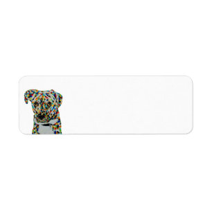 Mixed Breed Return Address Label