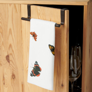 Mixed British Butterfly Hand Towel