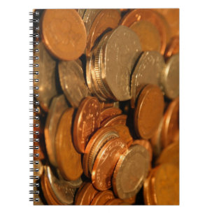 Mixed British Coin Notebook