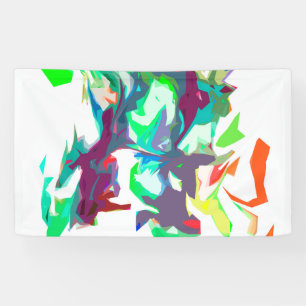 Mixed colors banner