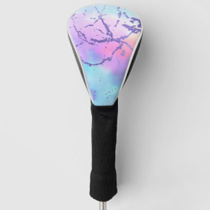 Mixed Colour Abstract Watercolor Print Pattern Golf Head Cover