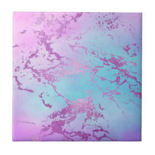 Mixed Colour Abstract Watercolor Print Pattern Tile