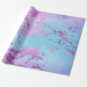 Mixed Colour Abstract Watercolor Print Pattern Wrapping Paper