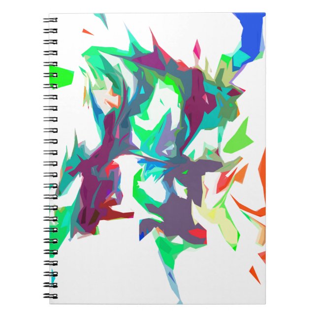Mixed colours notebook (Front)