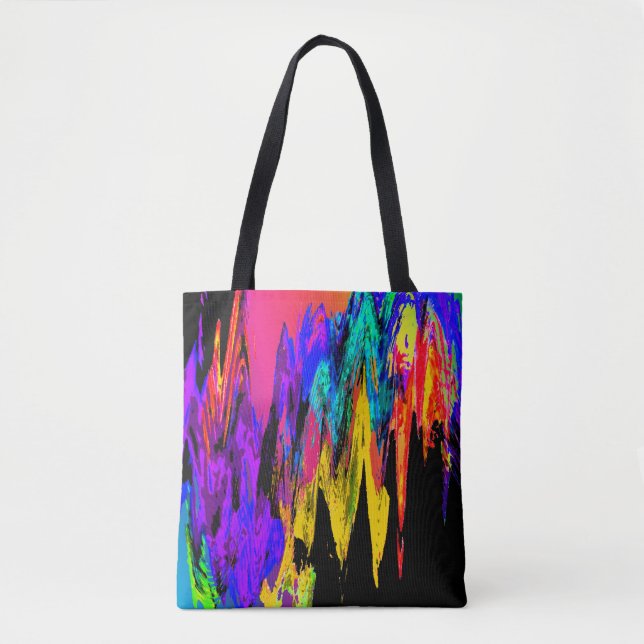 Mixed colours tote bag (Front)