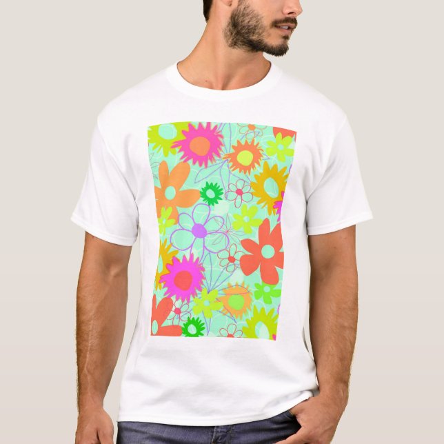 Mixed Flowers T-Shirt (Front)
