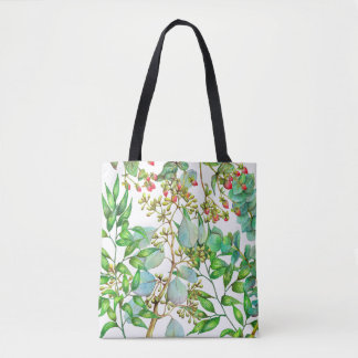 Mixed Foliage Tote Bag
