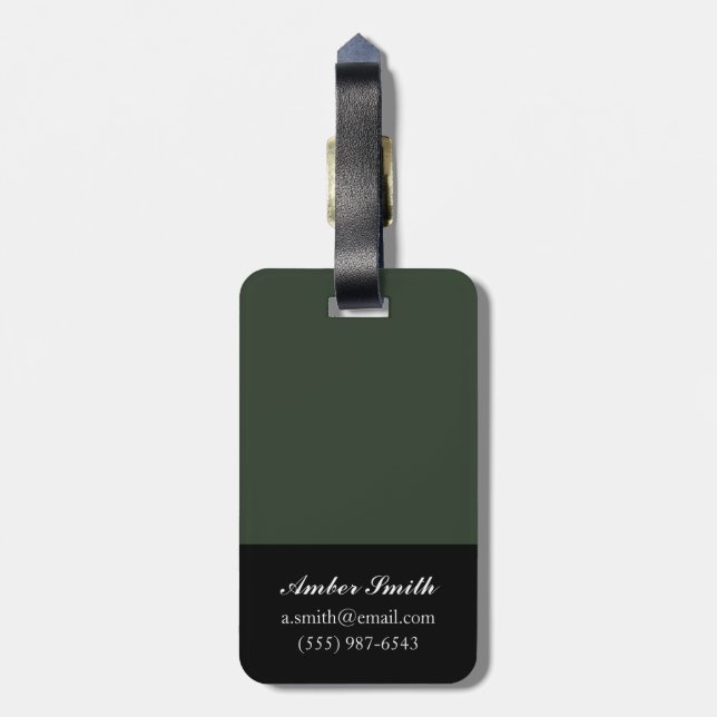 Mixed fruit 2013 luggage tag (Back Vertical)