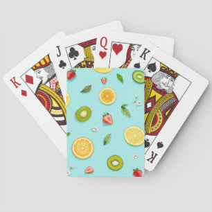 Mixed Fruit Playing Cards