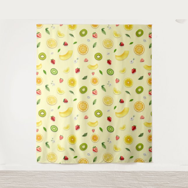 Mixed Fruits 2 Tapestry (Front)