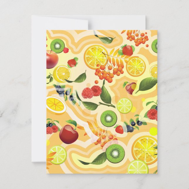 Mixed Fruits 6 Card (Front)