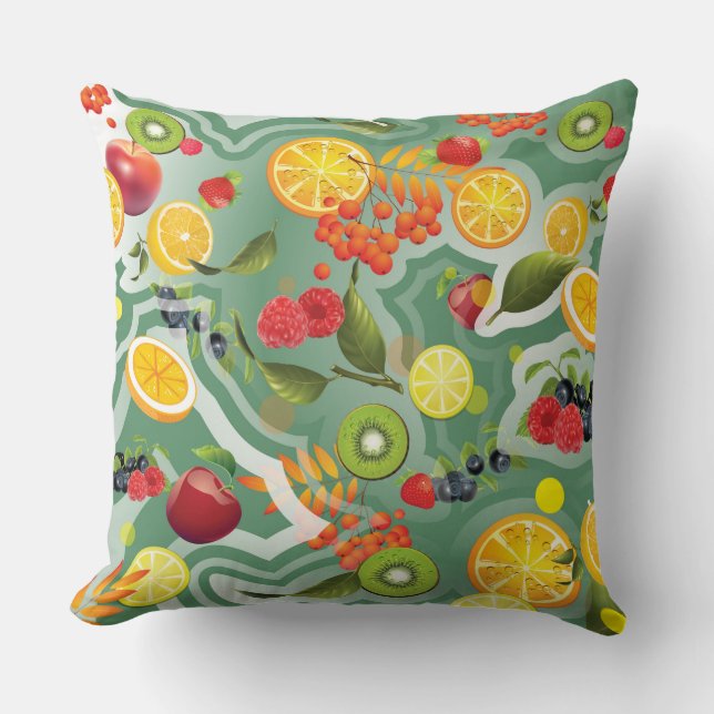 Mixed Fruits 7 Cushion (Front)