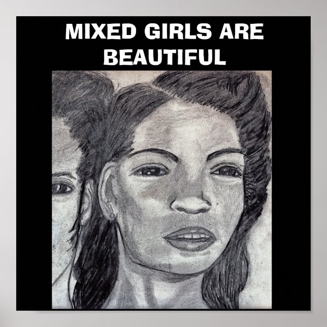 MIXED GIRLS ARE BEAUTIFUL poster (Front)