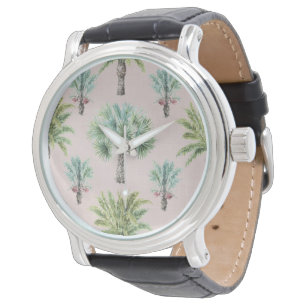Mixed Green Palm Trees Watch