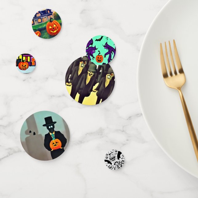 Mixed Halloween Confetti (Group)