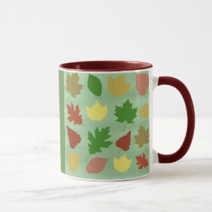Mixed Leaves Mug