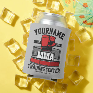 Mixed Martial Arts ADD NAME MMA Fight Training Can Cooler