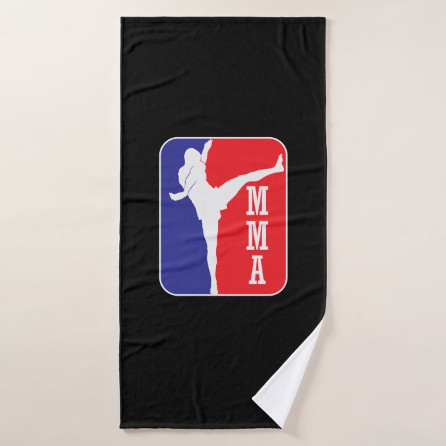 Mixed Martial Arts Bath Towel (Bath Towel)