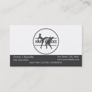 Mixed Martial Arts Business Card