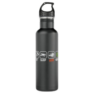Mixed martial arts "Eat, Sleep, MMA, Repeat" 710 Ml Water Bottle