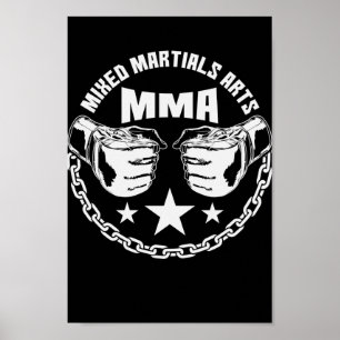 Mixed Martial Arts MMA Poster