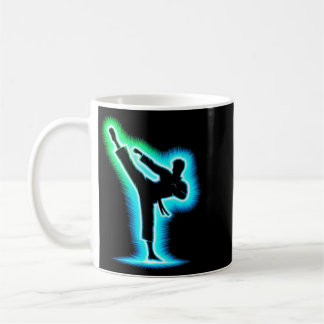 Mixed Martial Arts Taekwondo Kick Fighting Apparel Coffee Mug