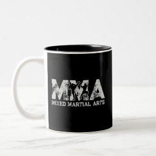 Mixed Martial Mma Two-Tone Coffee Mug