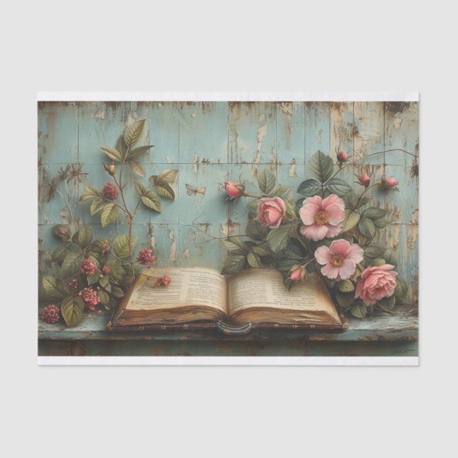 Mixed Media Book Tissue Paper (Front)