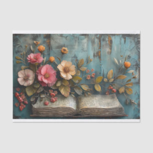 Mixed Media Book Tissue Paper