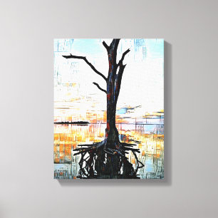 Mixed Media Canvas Wall Art