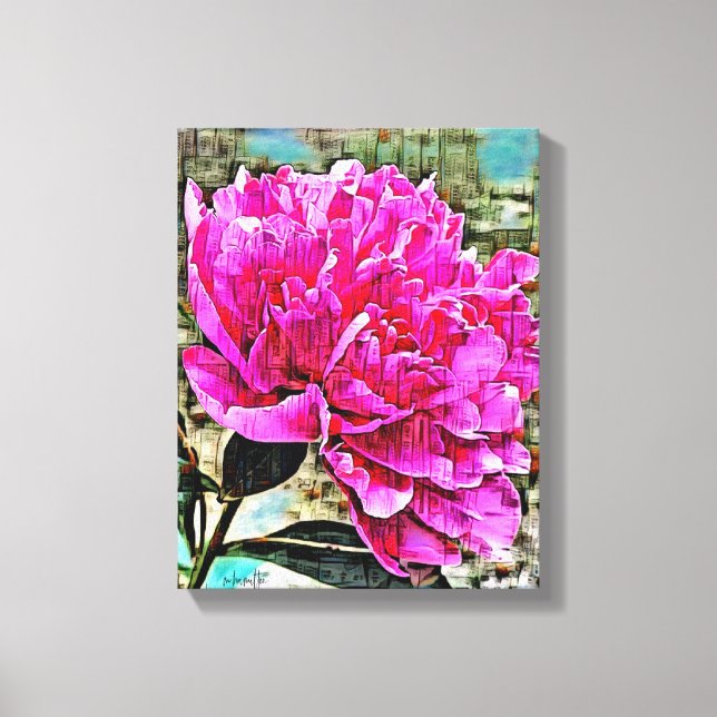 Mixed Media Canvas Wall Art (Front)