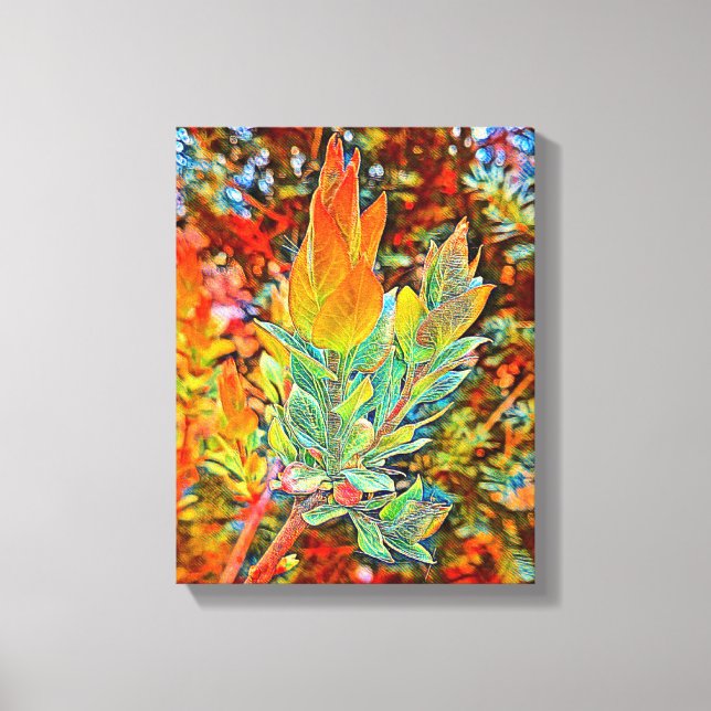 Mixed Media Canvas Wall Art (Front)