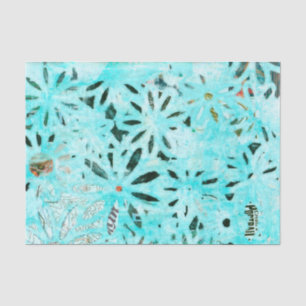 Mixed Media Daisy Art Tissue Paper