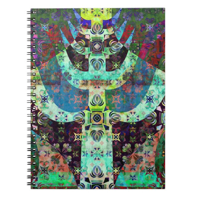 Mixed Media Spiral Notebook (Front)