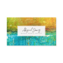 Mixed Media Texture Distress Painting Artist