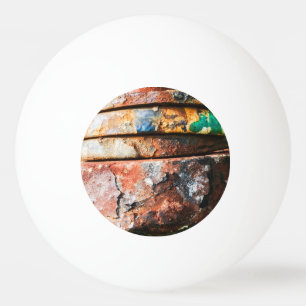 mixed metal race to cake ping pong ball