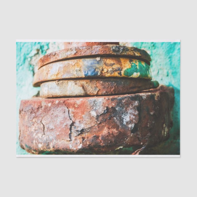 mixed metal race to cake tissue paper (Front)