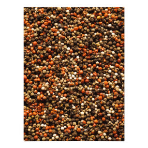 Mixed Peppercorns Texture   Spice Photography Photo Print