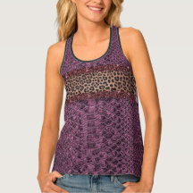 Mixed pink plum snakeskin pattern